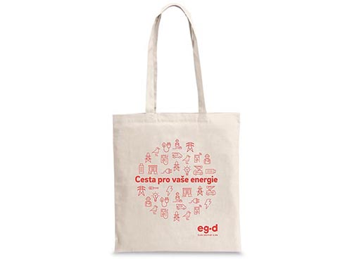 Bavlněná taška okrová