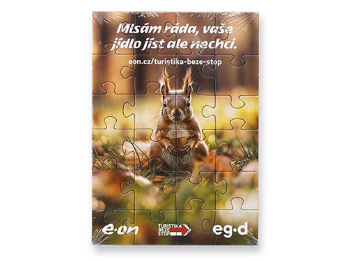 Puzzle veverka